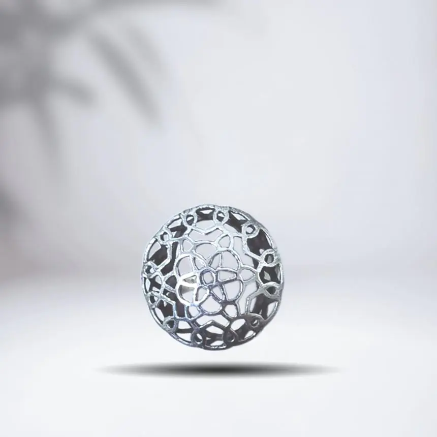 ANEL MANDALA VAZADO PRATA BALI