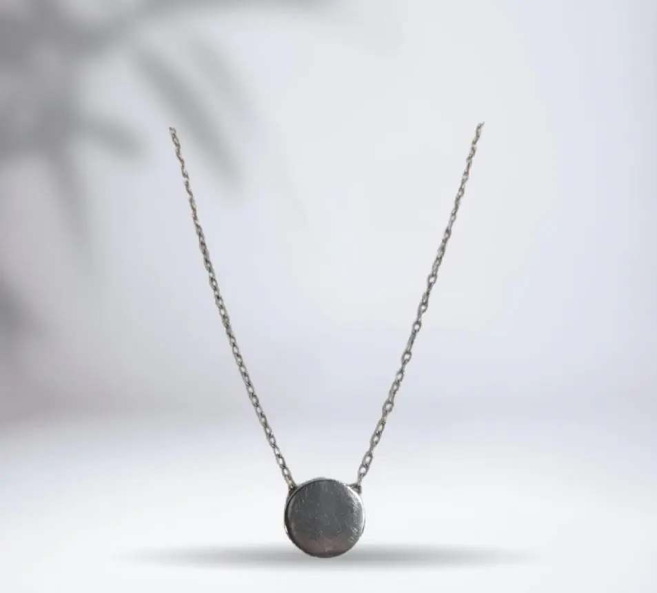 Choker Circulo Chapa