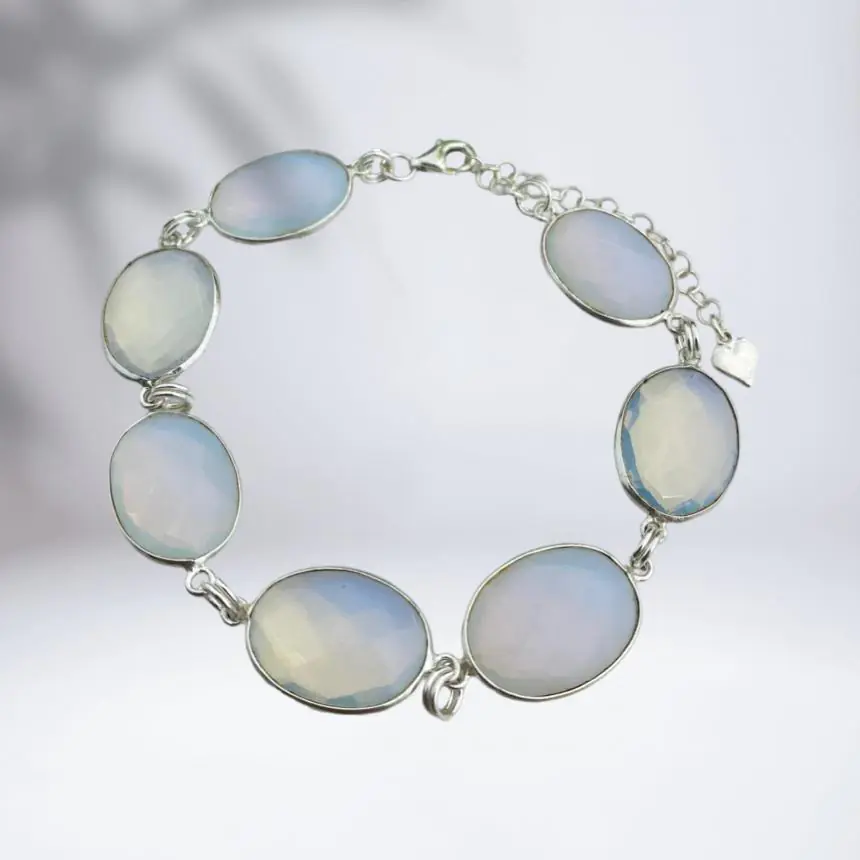 Pulseira Pedra Opalina