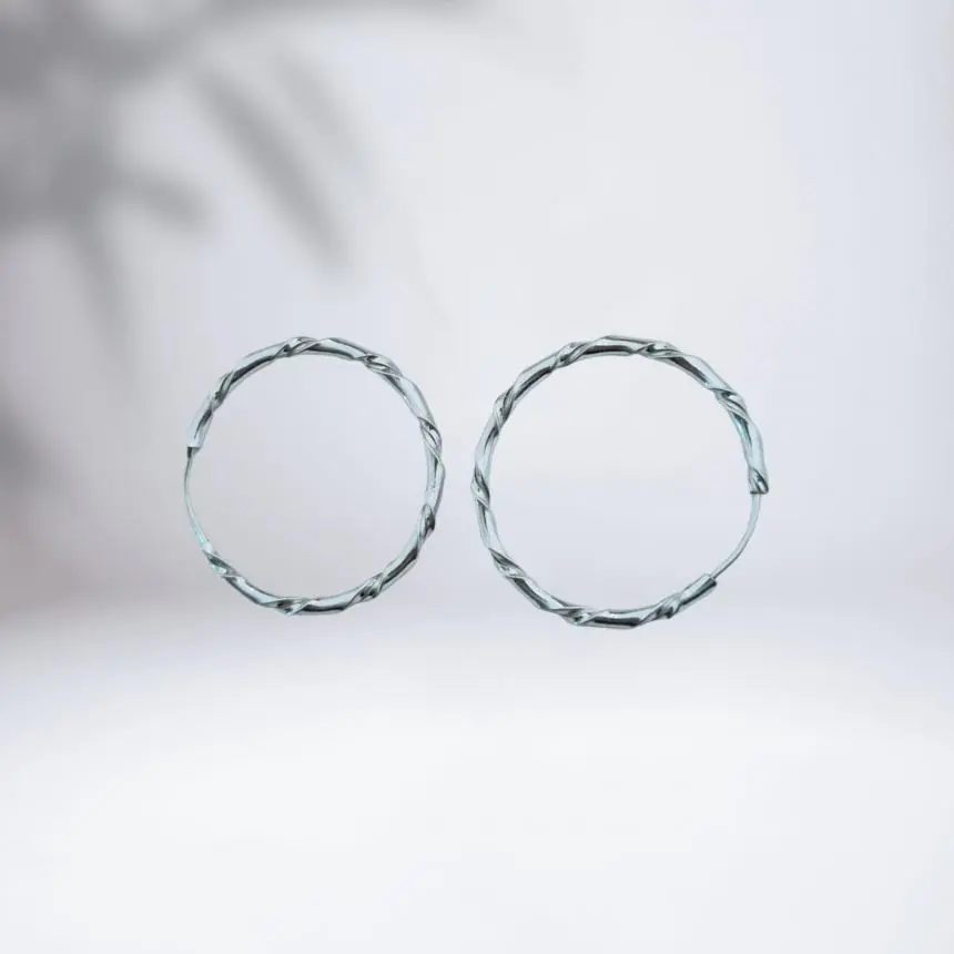 Brinco Argola Torcida 3mm