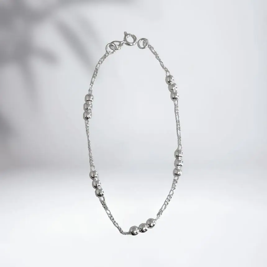 Pulseira tres bolinhas