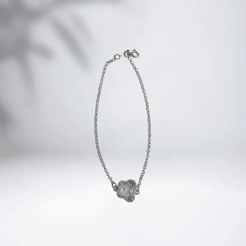 Pulseira borboleta cristal