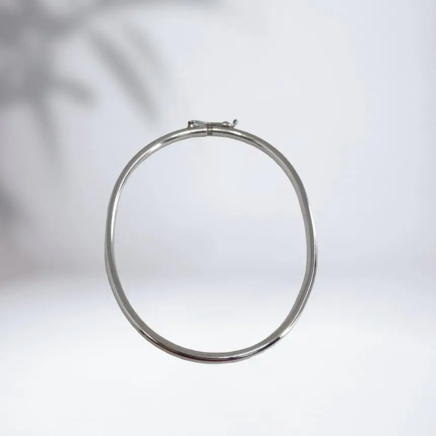 Pulseira aro fino redondo
