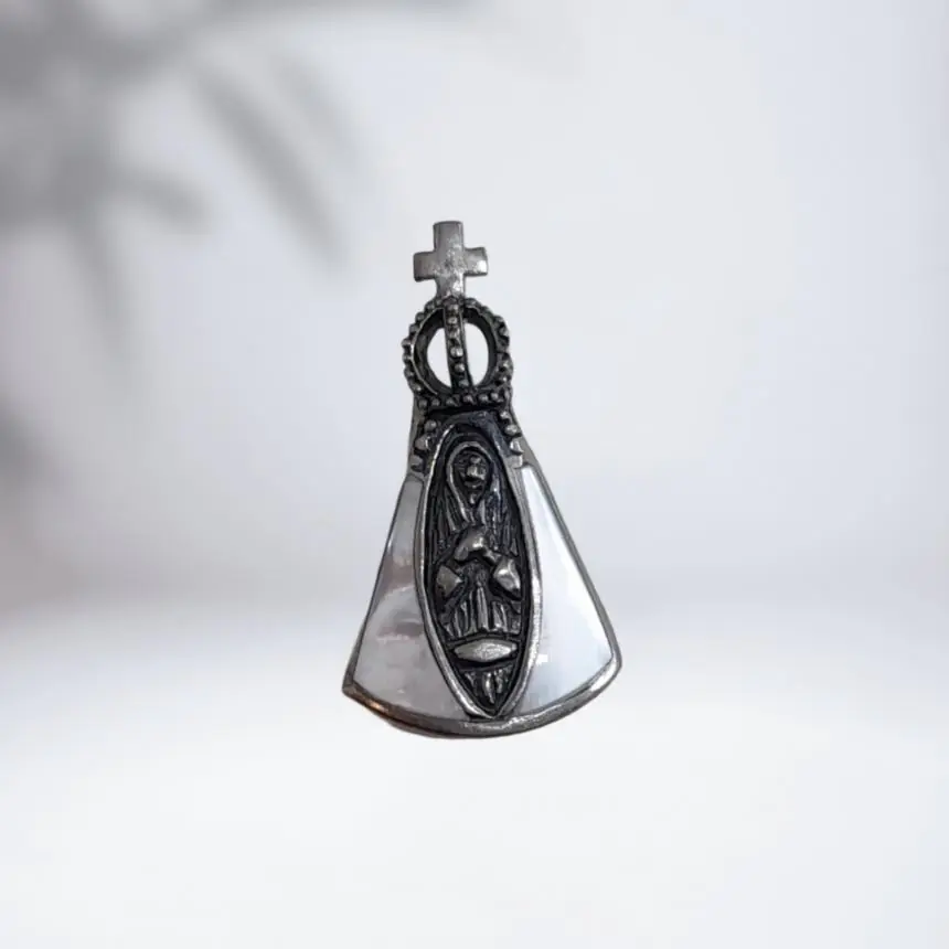 Pingente Nossa Senhora madreperola