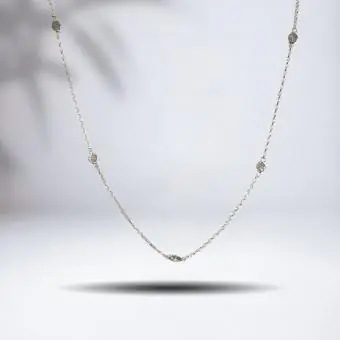 Choker pontos de luz intercalados - Código 1103