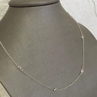Choker pontos de luz intercalados