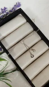 COLAR CHOKER GRAVATINHA DUAS CONCHAS