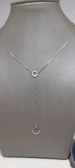 Corrente Gravatinha Circulo Duplo