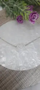 Choker Coração Vazado P