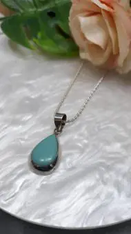 Pingente Turquesa Gota M