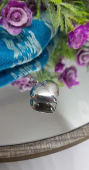 Pingente Coração Cheio M