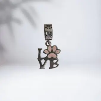 BERLOQUE LOVE PATINHAS CACHORRO PATA ESMALTADA