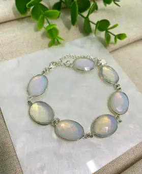 Pulseira Pedra Opalina