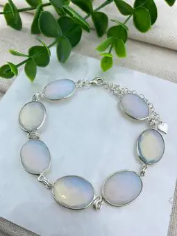 Pulseira Pedra Opalina