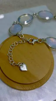 Pulseira Pedra Opalina