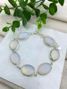 Pulseira Pedra Opalina