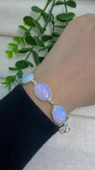 Pulseira Pedra Opalina