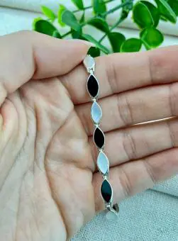 Pedra Onix e Madrepérola