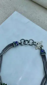Pulseira Balinesa  Aplicação Cloizonet