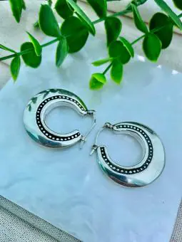 Brinco Argola em Eletroformação