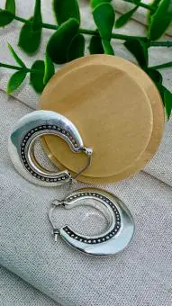 Brinco Argola em Eletroformação