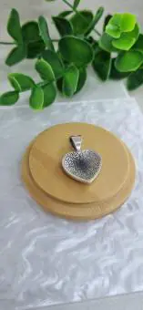 Pingente Coração Marcassita