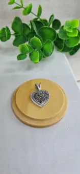 Pingente Coração Marcassita