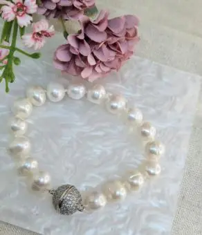 Pulseira Perolas Agua Doce