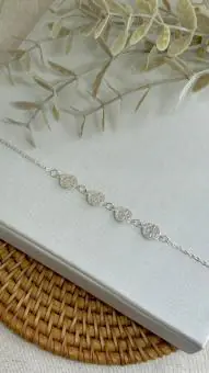 Pulseira São Bento 4 medalhas