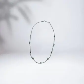 Choker Bolas em prata 925 - Código 1583