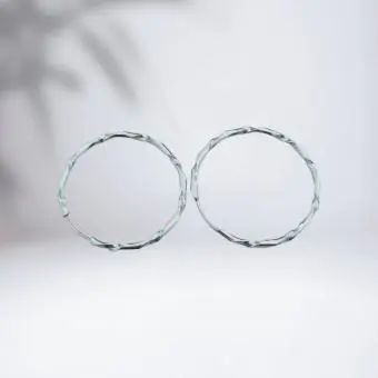 Brinco Argola Torcida 4mm
