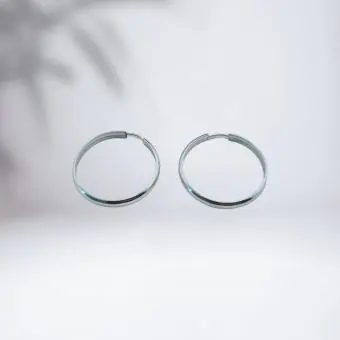 Brinco Argola Ovalada 3mm - Código 1588