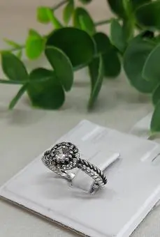 Anel solitario Bali micro zirconia