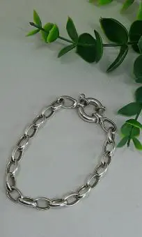 Pulseira elos ovais
