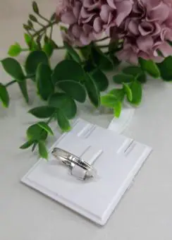 Aliança abaulada masculina 3mm