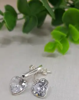 Brinco Haste zirconia