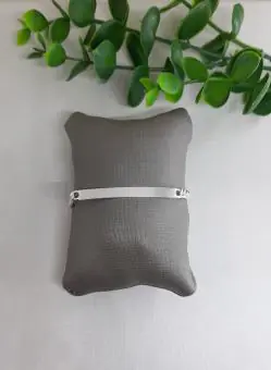 Pulseira placa grummet