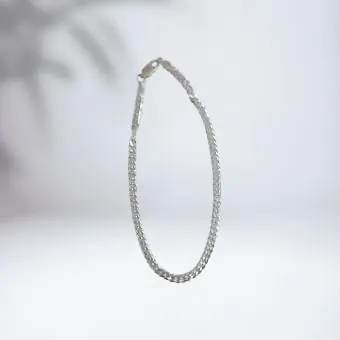 Pulseira grummet fina 3mm - Código 1687