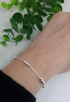 Pulseira tres bolinhas