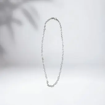 Choker corações intercalados vazado - Código 1701