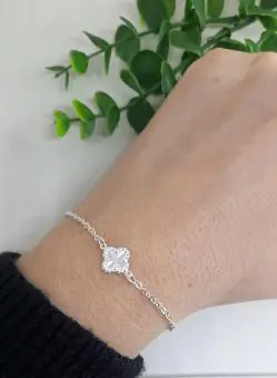 Pulseira trevo unico