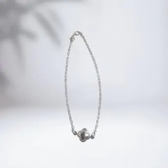 Pulseira trevo cheio