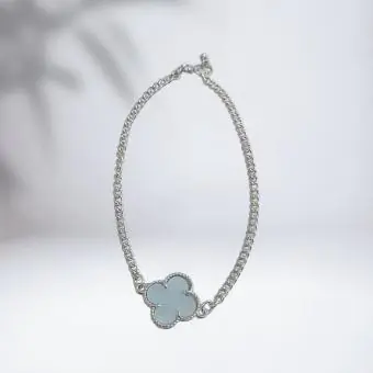 Pulseira trevo azul bebe - Código 1709