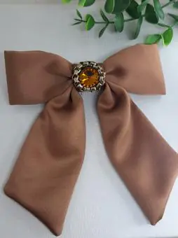 Laço suede pedra marfim