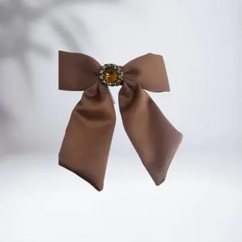 Laço suede pedra marfim