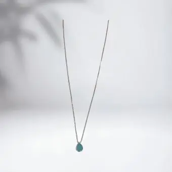 Colar gota turmalina