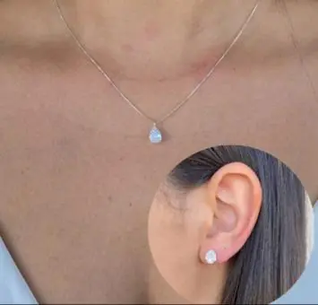 Conjunto ponto luz gota