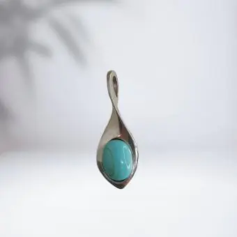 Pingente turquesa designer - Código 1751