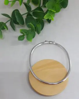 Pulseira aro fino redondo