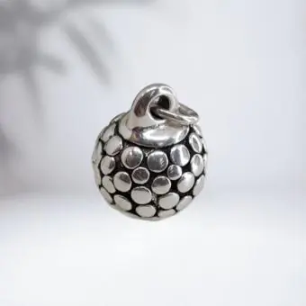 Pingente esfera eletroformação